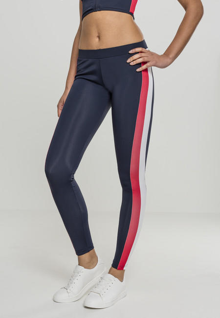 Urban Classics Side Stripe ženske tajice, Navy