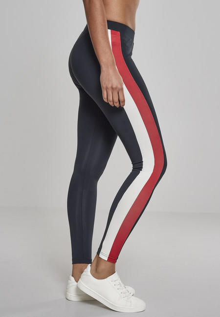 Urban Classics Side Stripe ženske tajice, Navy