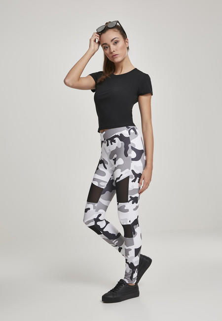 Urban Classics Tech Mesh ženske tajice, Snowcamo