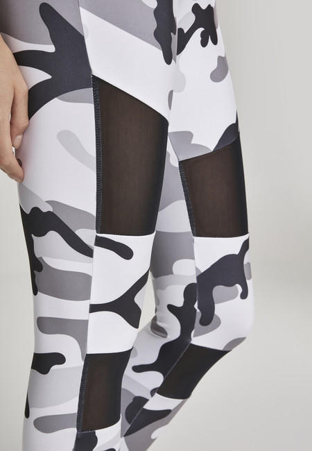Urban Classics Tech Mesh ženske tajice, Snowcamo