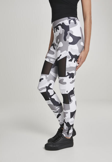 Urban Classics Tech Mesh ženske tajice, Snowcamo
