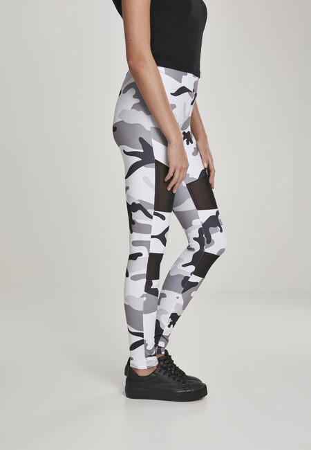 Urban Classics Tech Mesh ženske tajice, Snowcamo