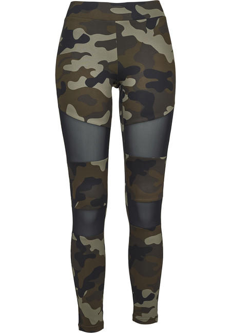 Urban Classics Tech Mesh ženske tajice, Woodcamo