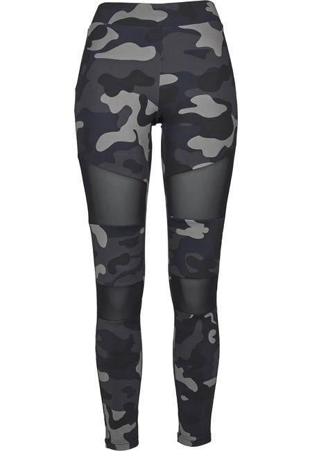 Urban Classics Tech Mesh ženske tajice, Darkcamo