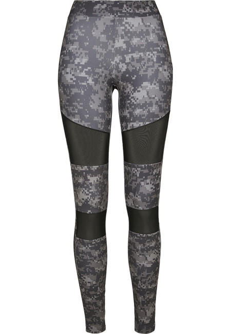 Urban Classics Tech Mesh ženske tajice, Dark digital camo