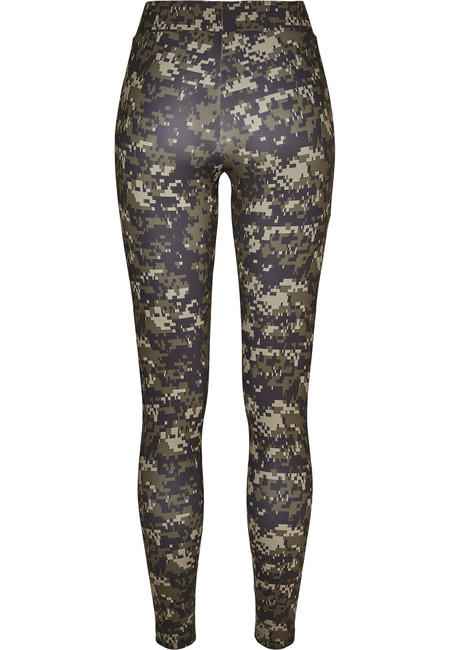 Urban Classics Tech Mesh ženske tajice, wood digital camo