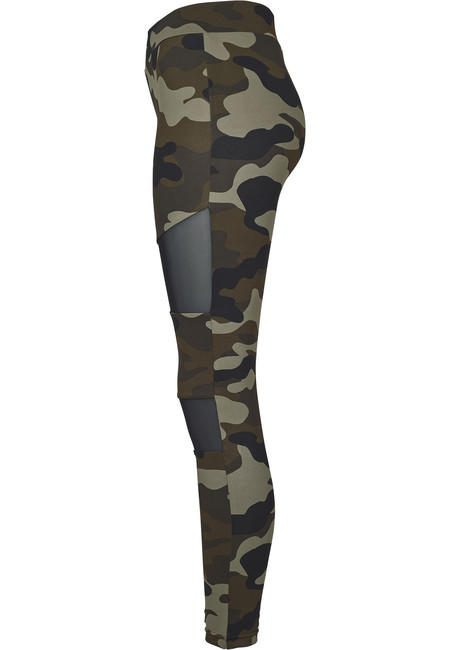 Urban Classics Tech Mesh ženske tajice, Woodcamo