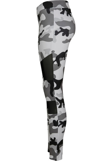 Urban Classics Tech Mesh ženske tajice, Snowcamo