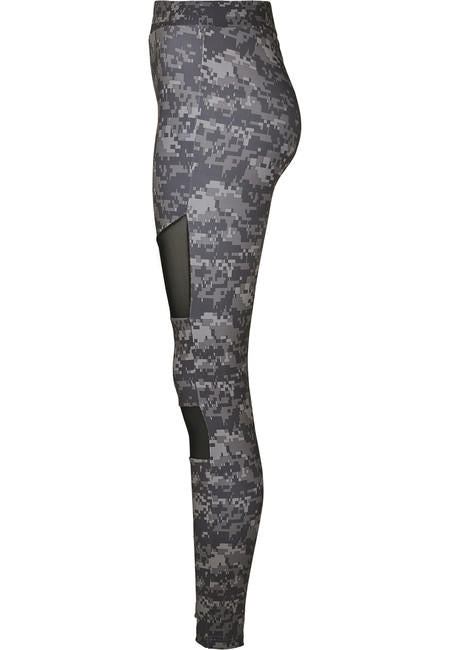 Urban Classics Tech Mesh ženske tajice, Dark digital camo