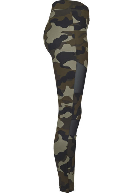 Urban Classics Tech Mesh ženske tajice, Woodcamo