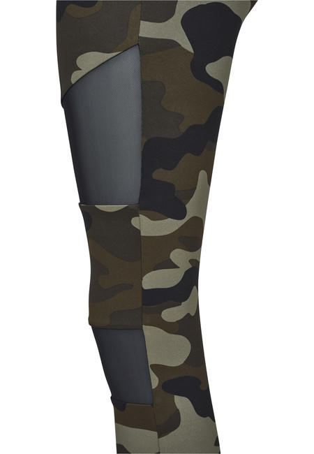 Urban Classics Tech Mesh ženske tajice, Woodcamo