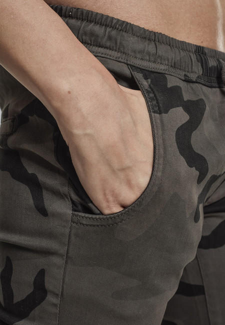 Urban Classics ženske jogging hlače, Dark camo