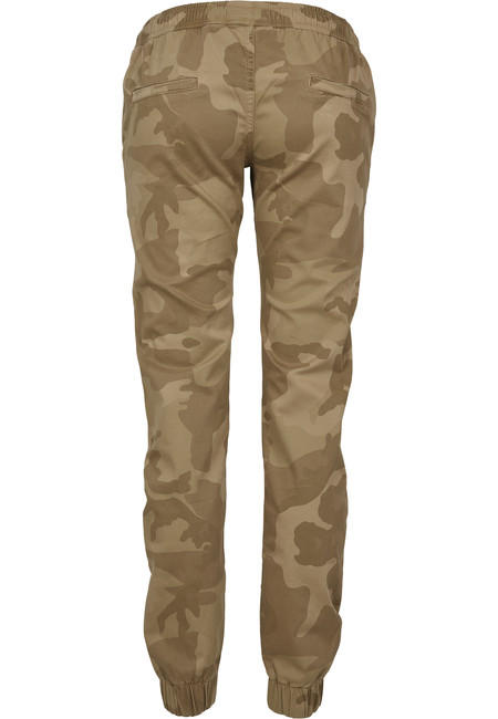 Urban Classics ženske jogging hlače, Sand camo