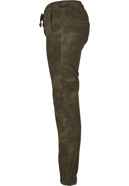 Urban Classics ženske jogging hlače, Olive camo