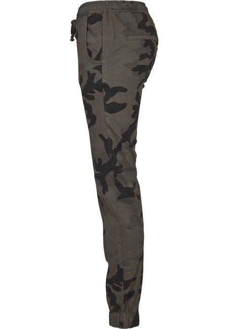 Urban Classics ženske jogging hlače, Dark camo