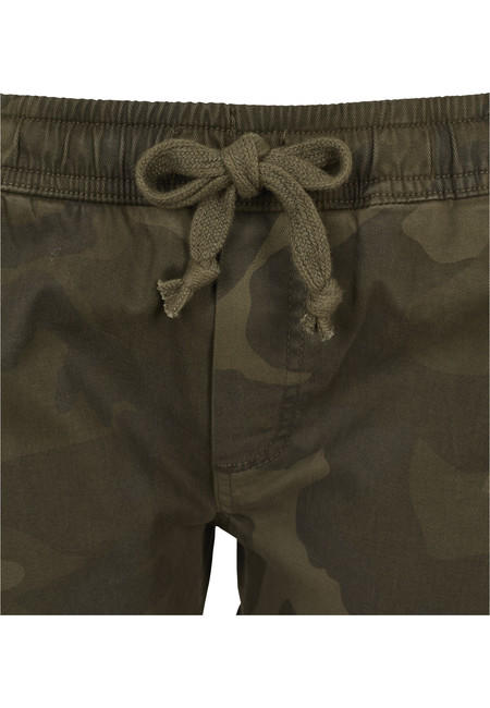 Urban Classics ženske jogging hlače, Olive camo