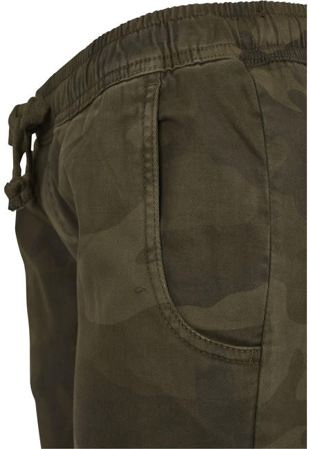 Urban Classics ženske jogging hlače, Olive camo