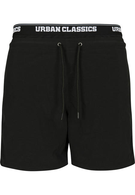 Urban Classics muške kupaće hlače, crne