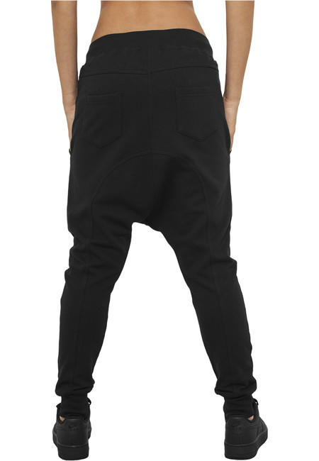 Urban Classics Light Fleece Sarouel ženska trenirka, crna