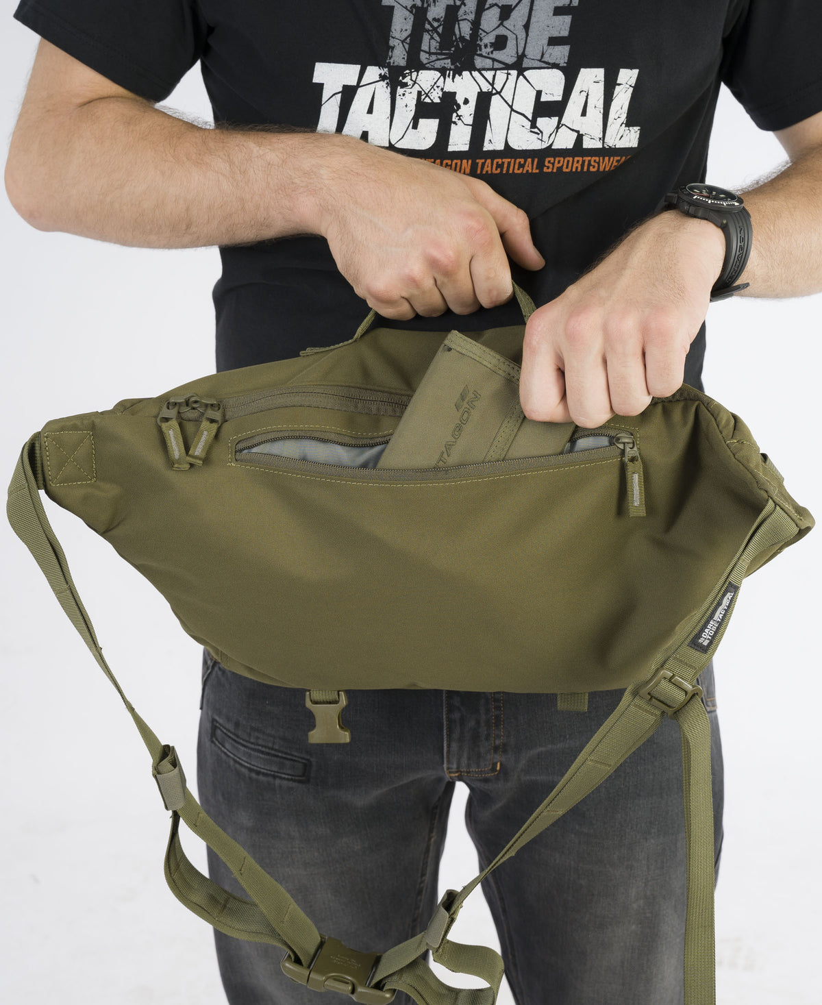 Pentagon Telamon torba preko ramena, wolf grey