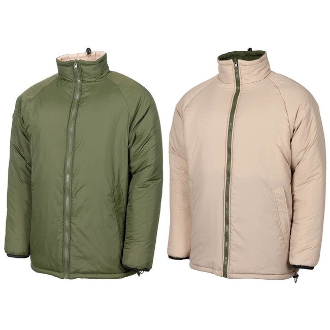 MFH GB dvostrana termo jakna u većim veličinama, OD green/khaki
