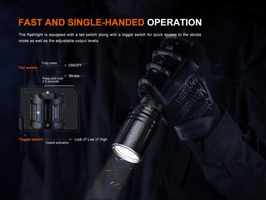 Fenix TK30R punjiva laserska svjetiljka