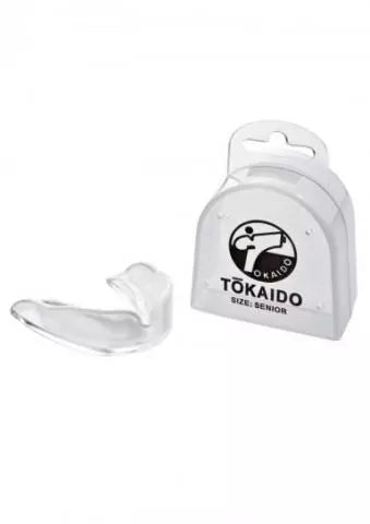 Tokaido štitnik zuba, transparentan