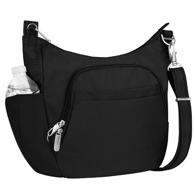Travelon Classic Lady torba preko ramena protiv krađe Crossbody, crna
