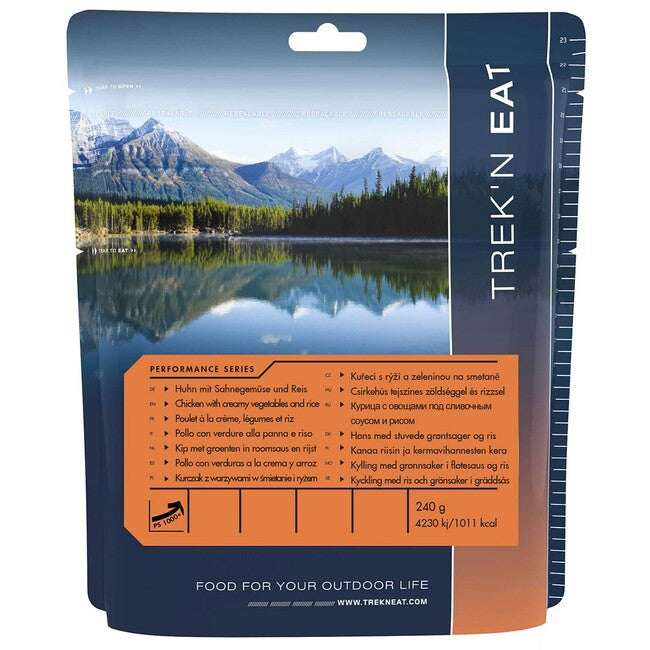 Trek'n Eat Piletina s kremastim povrćem i rižom PS