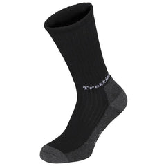 Fox Outdoor Lusen turističke čarape s frotir potplatom, crne