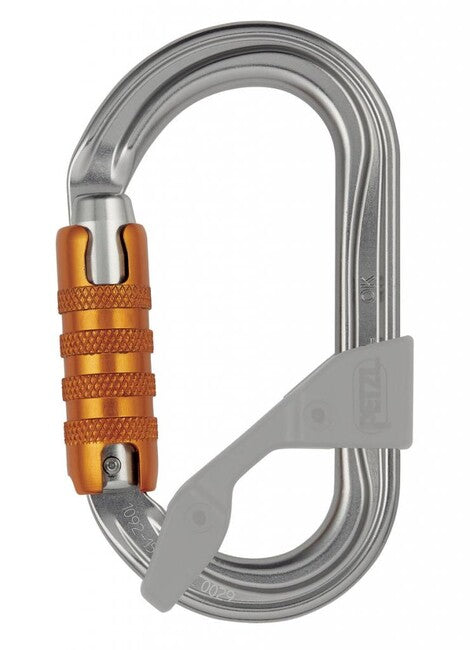 Petzl OK Triact Lock karabiner ovalan s automatskim osiguračem