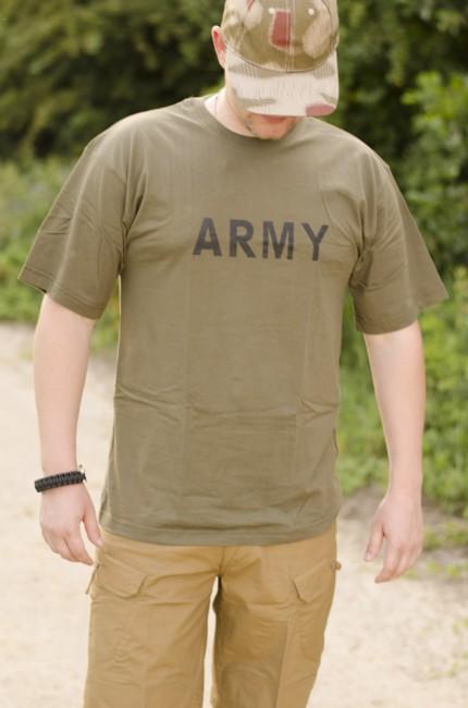 MFH Army majica 160g/m2, maslinasto zelena