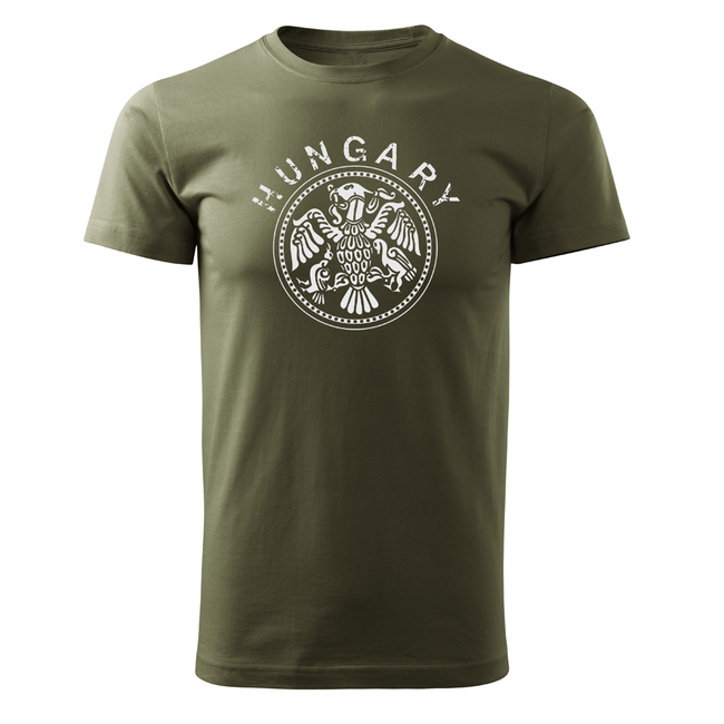 DRAGOWA Hungary majica 160g/m2, maslinasto zelena