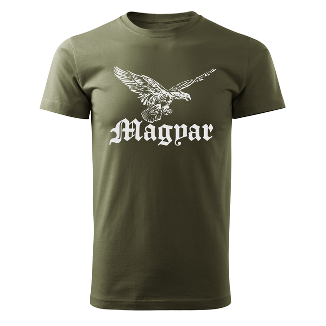 DRAGOWA Ptica Turul majica 160g/m2, maslinasto zelena