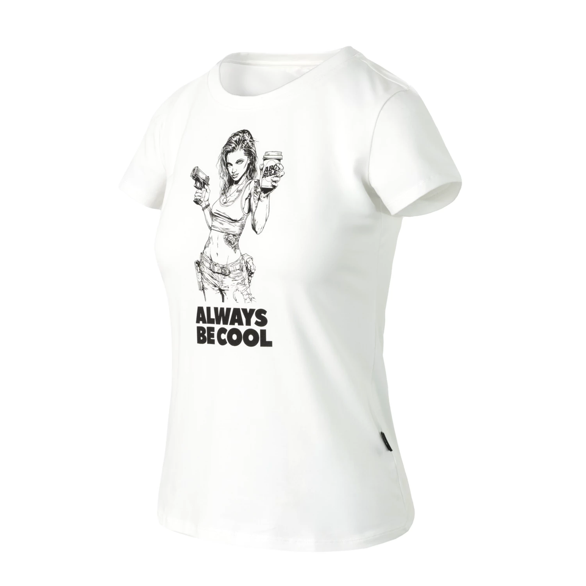 Helikon-Tex ABC Girl dámske tričko, biele