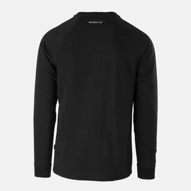 Helikon-Tex majica s dugim rukavom s logom, crna