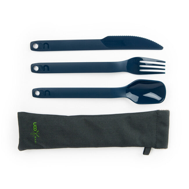 UCO Switch Set pribora Spork, plavi, 3 komada