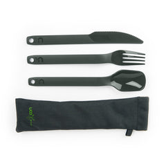 UCO Switch spork set pribora, sivi, 3 komada