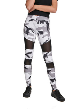 Urban Classics Tech Mesh ženske tajice, Snowcamo