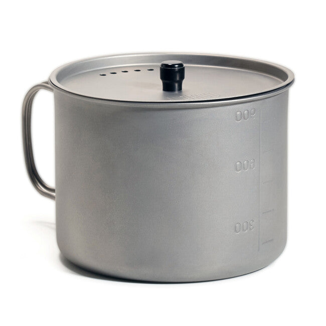 Vargo Ti-Lite ultralagana titanijska šalica s poklopcem Mug, 0,9 L