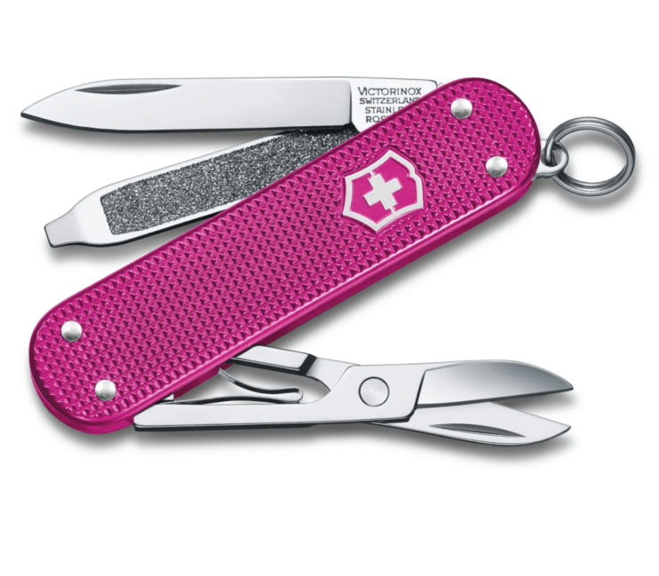Victorinox Classic Colors Alox multifunkcionalni nož Flamingo Party 58 mm, ružičasti, 5 funkcija