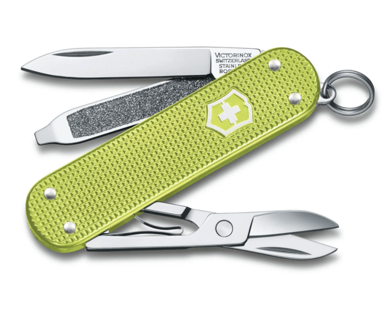 Victorinox Classic Colors Alox Lime Twist multifunkcionalni nož 58 mm, zeleni, 5 funkcija
