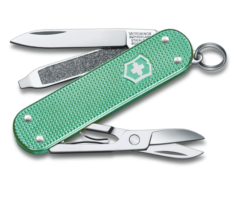 Victorinox Classic Colors Alox multifunkcionalni nož Minty Mint 58 mm, mentolni, 5 funkcija