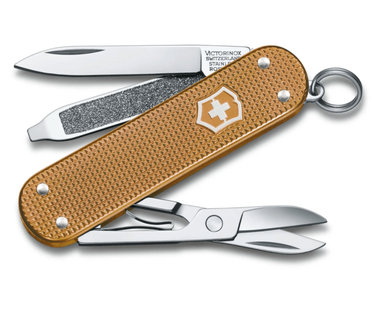 Victorinox Classic Colors Alox multifunkcionalni nož 58 mm Wet Sand, khaki, 5 funkcija