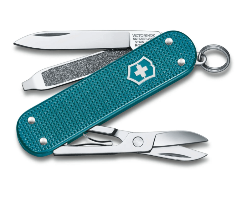 Victorinox Classic Colors Alox Wild Jungle multifunkcionalni nož 58 mm, tirkizni, 5 funkcija