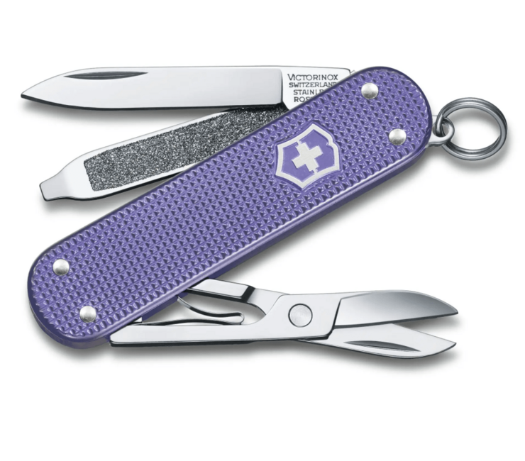 Victorinox Classic Colors Electic Lavender multifunkcionalni nož 58 mm, ljubičasti, 5 funkcija