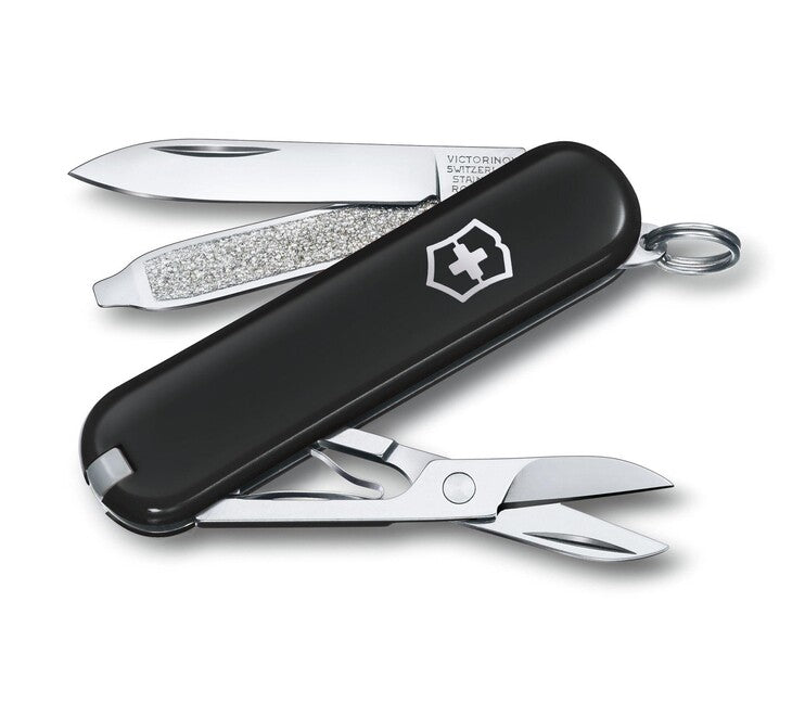 Victorinox Classic SD Colors multifunkcionalni nož Dark Illusion 58 mm, crni, 7 funkcija