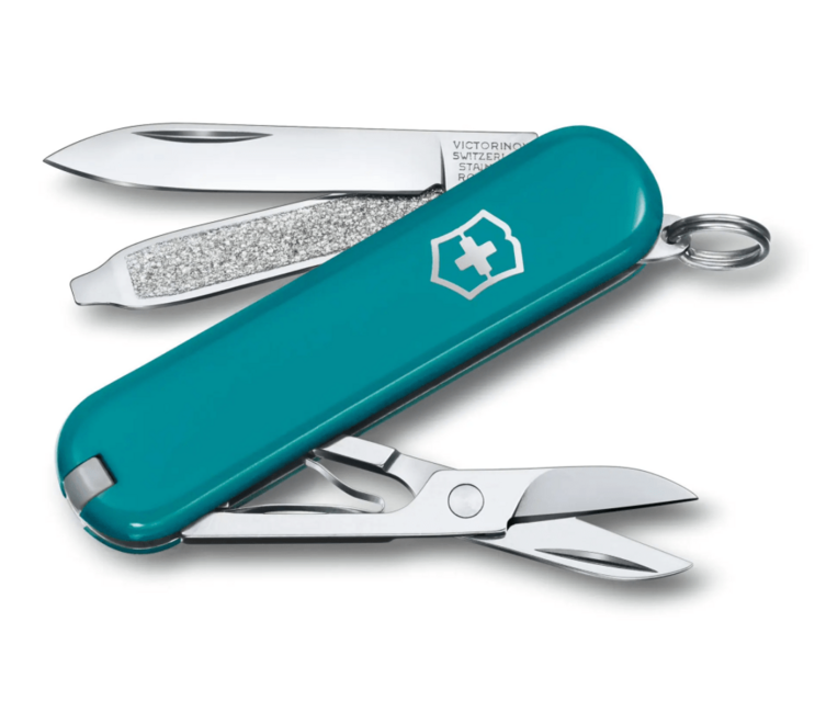 Victorinox Classic SD Colors Mountain Lake multifunkcionalni nož, tirkizni, 7funkcija, blister