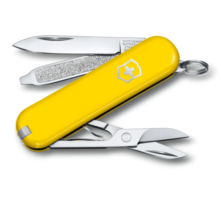Victorinox Classic SD Colors multifunkcionalni nož Sunny Side, žuti, 7 funkcija