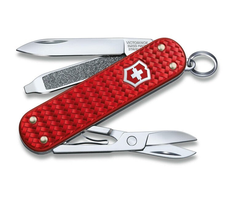 Victorinox Classic SD Precious Alox Iconic Red multifunkcionalni nož 58mm, crveni